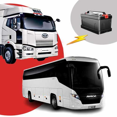 فروش باتری ماشین سنگین در بجنورد